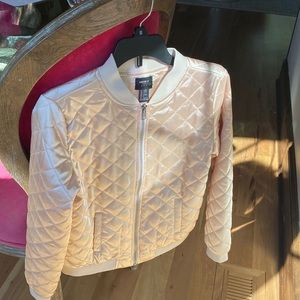 Quilted jacket, pale pink